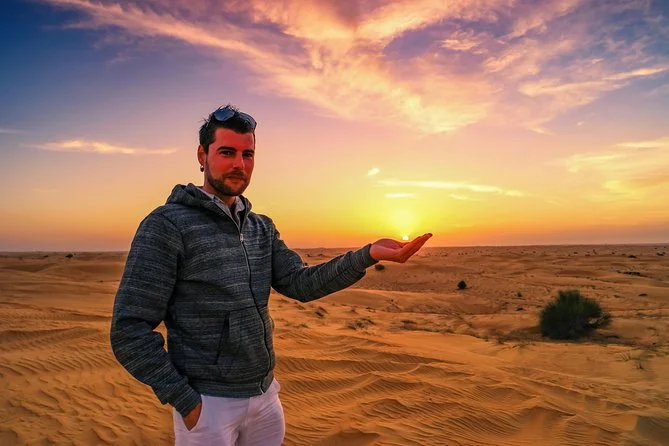 Morning desert safari